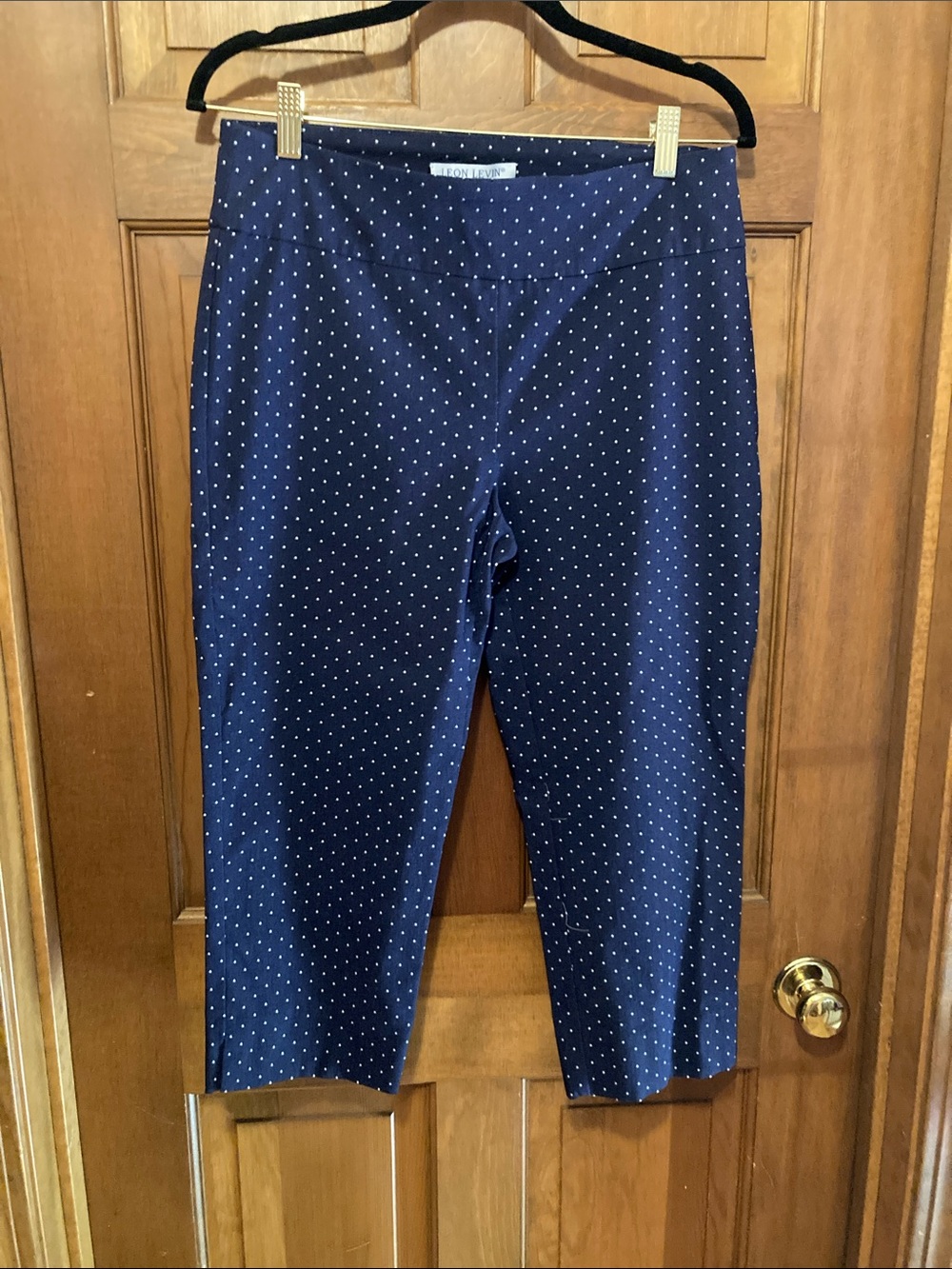 Leon Levin pullon Capri pants